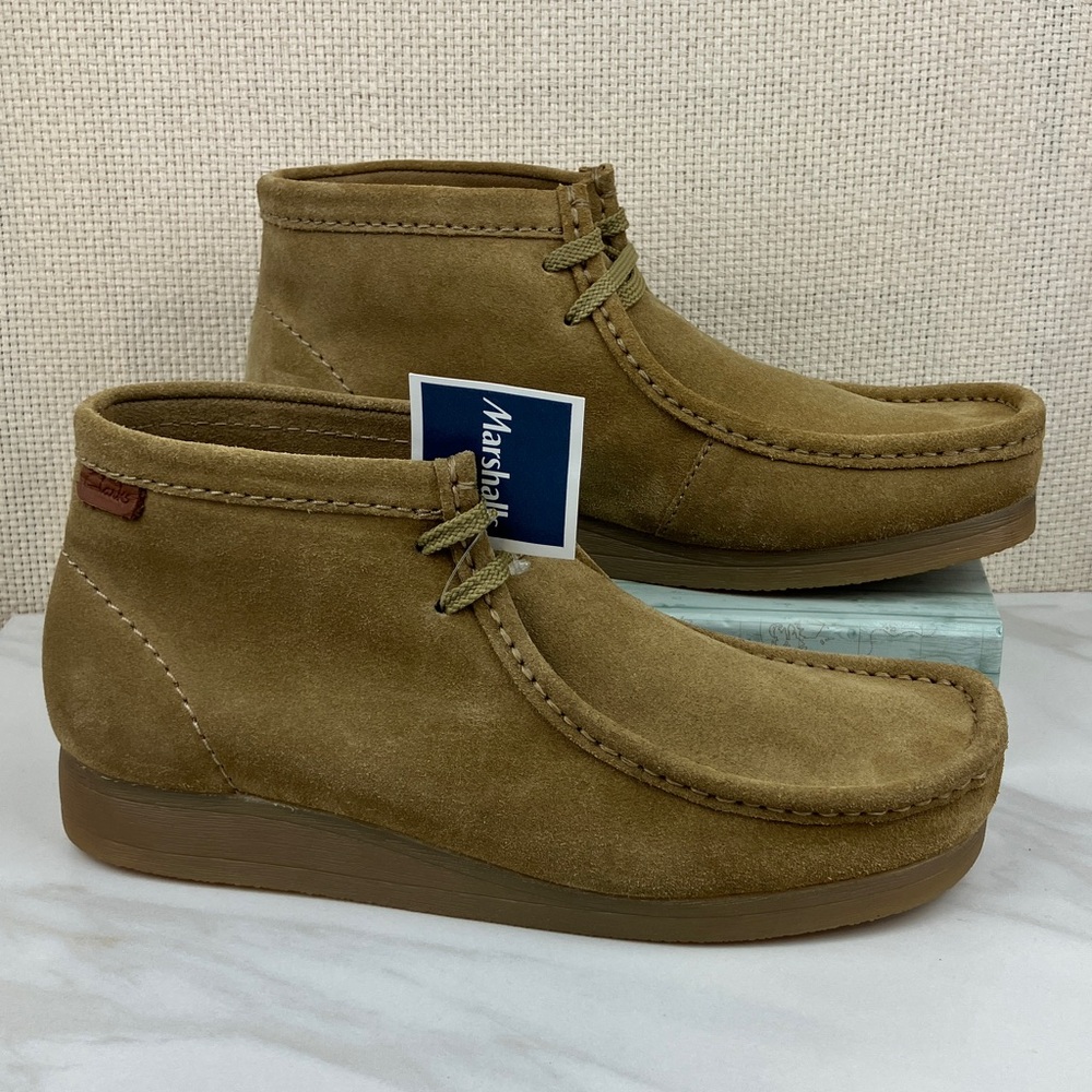 Clarks Wallaston Chukka Boots Suede Leather NWT